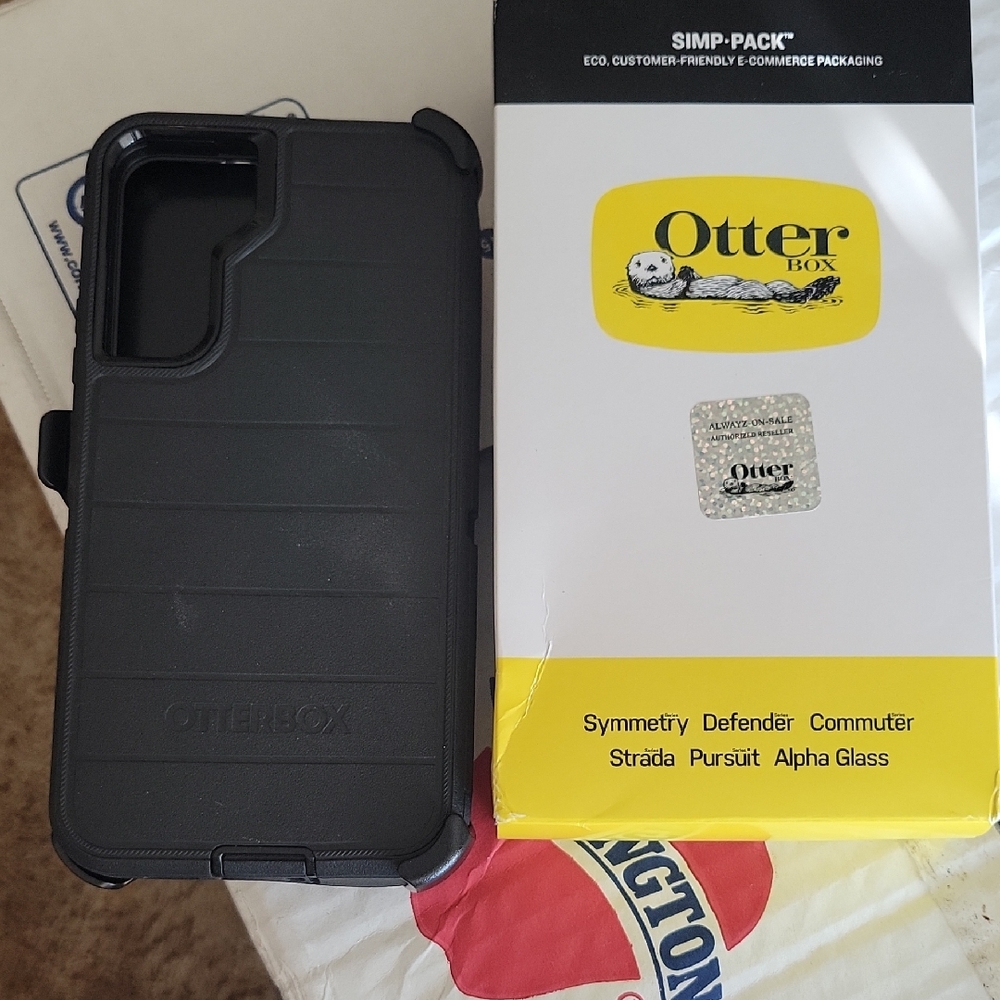 OtterBox Black Symmetry Series Phone Case
